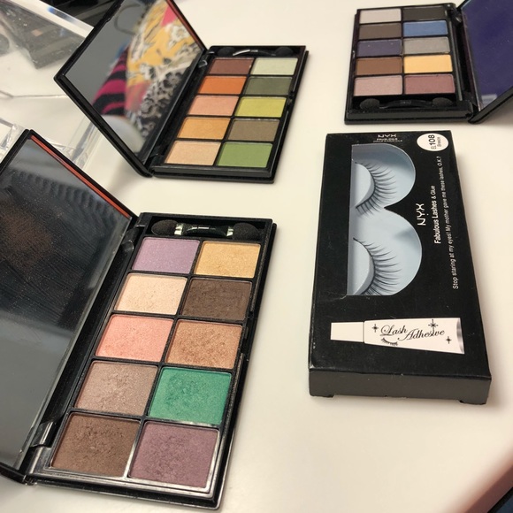 NYX Other - NYX Eyeshadow Collection: Three Runway Palettes